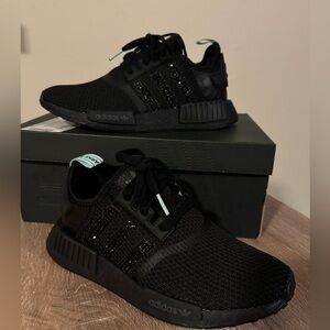 Adidas W NMD _R1 sneakers black with bling